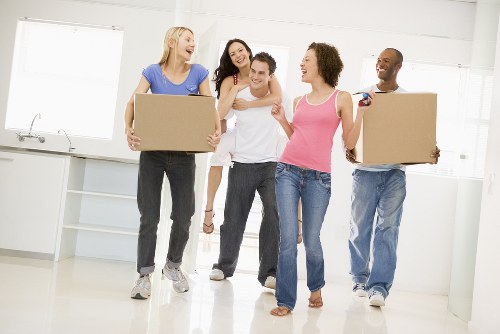 Same day removals team handling a premium property move in Knightsbridge
