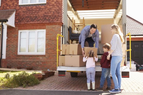 Professional house removals planning in Knightsbridge with luxury property logistics