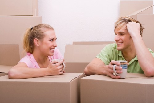 Professional removal team handling a luxury home move in Knightsbridge