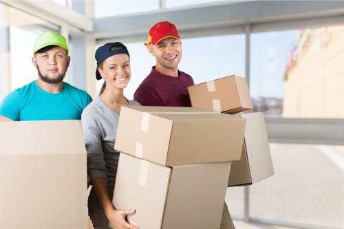 Donation-ready furniture and reuse items prepared for charity partnership