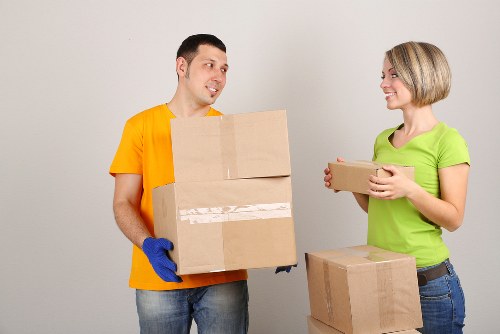 Business delivery and office move service in Knightsbridge